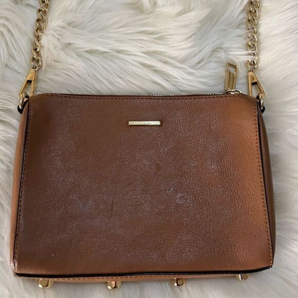 Rebecca Minkoff Brown Shoulder Bag Excellent Condition